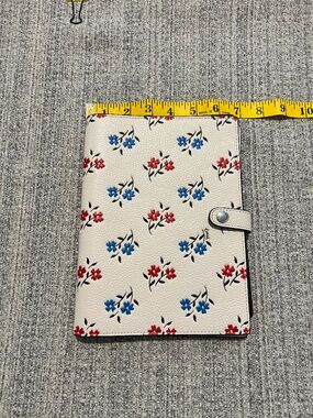 Coach Floral Snap Planner Cover.